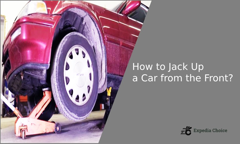How to Jack Up a Car from the Front