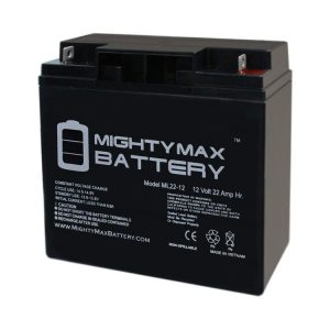 Mighty Max Battery ML22-12 - 12V 22AH Schumacher DSR ProSeries PSJ-2212 Jump Starter Booster Battery