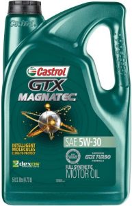 Castrol 03057 GTX MAGNATEC 5W-30 Full Synthetic Motor Oil