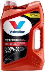 Valvoline High Mileage with MaxLife Technology SAE 10W-30 Synthetic Blend Motor Oil
